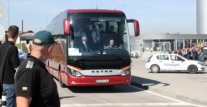 Автобусът на Реал Мадрид