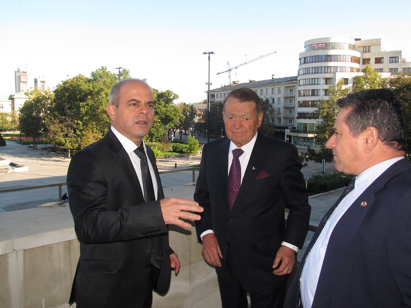 Милиардерът Игнат Канев е отново в Русе и се срещна с кмета Пламен Стоилов