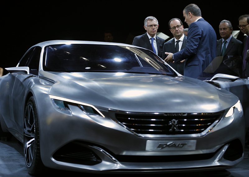 Peugeot Exalt направи своя европейски дебют (галерия)