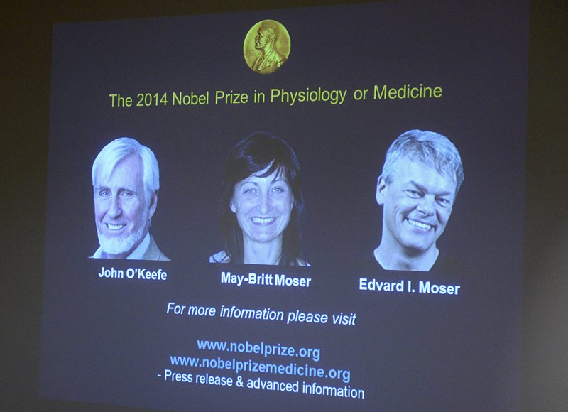 Джон О`Кийф, Мей-Брит Мозер и Едвард Мозер спечелиха Нобеловата награда за медицина