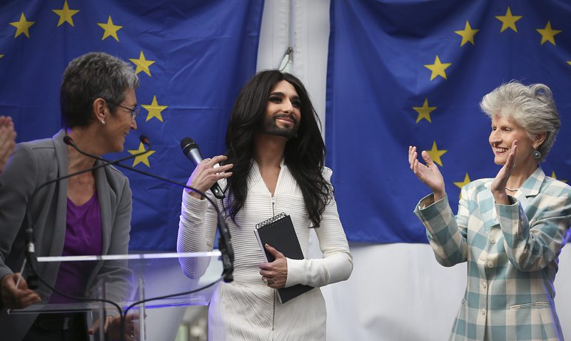 Кончита Вурст в Европарламента