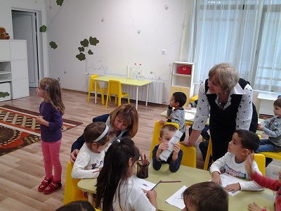 Миналата седмица кметът откри новата детска градина в с. Герман