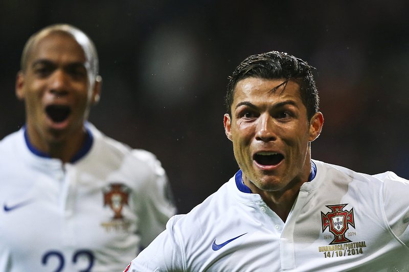 Кристиано Роналдо вкара победния гол за Португалия