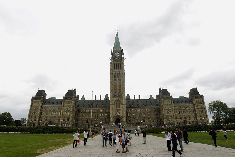 Сградата на канадския парламент