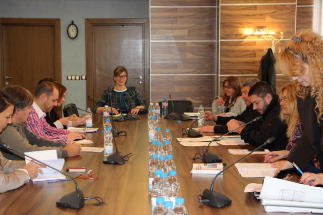 Вицепремиерът Екатерина Захариева на среща с представители на природозащитни организации