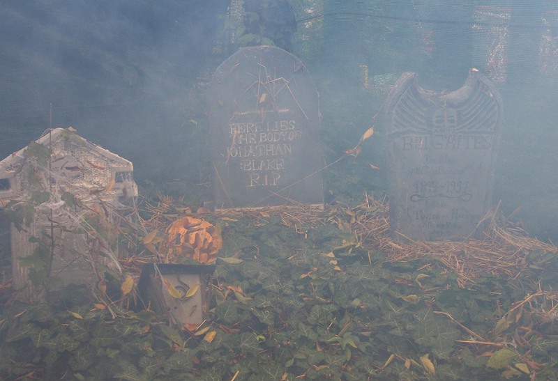 Страховити вещици, зомбита и духове дебнат са се разположили в детския кът в Морската градина на Варна