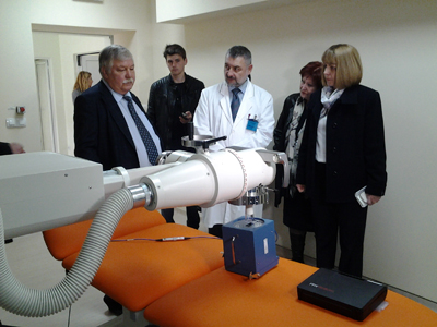 Кметът на София Йорданка Фандъкова провери изпълнението на доставката на ново оборудване в общинската онкоболница