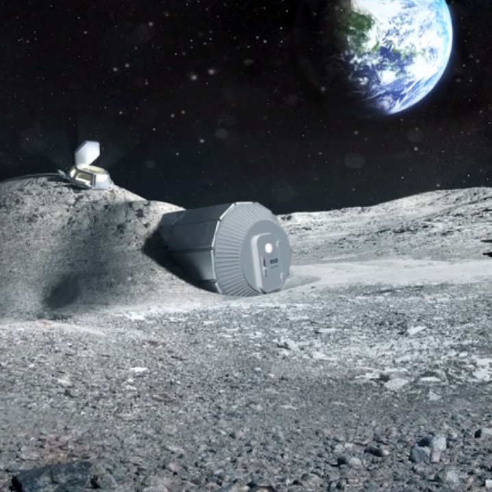 Така би могла да изглежда лунната база