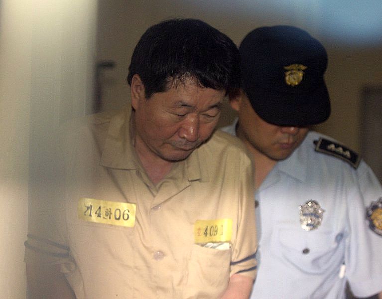 36 г. затвор за капитана на потъналия южнокорейски ферибот