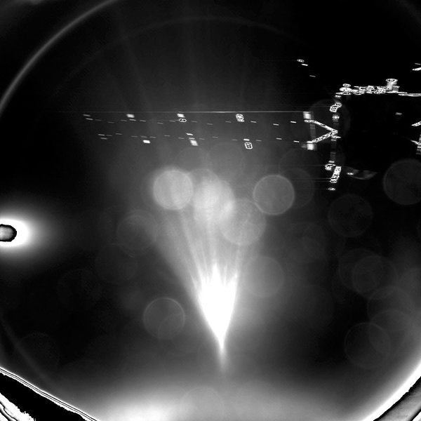 Откъсването на Philae от сондата „Розета”