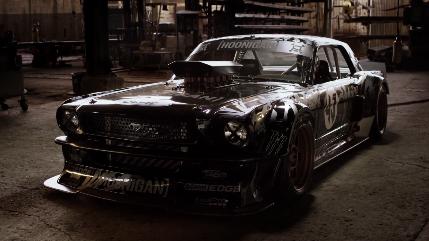 Кен Блок и Ford Mustang с 845 к.с. в Gymkhana 7 (видео)