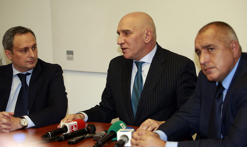 Бойко Борисов и Левон Хампарцумян - председател на УС на Асоциацията на банките