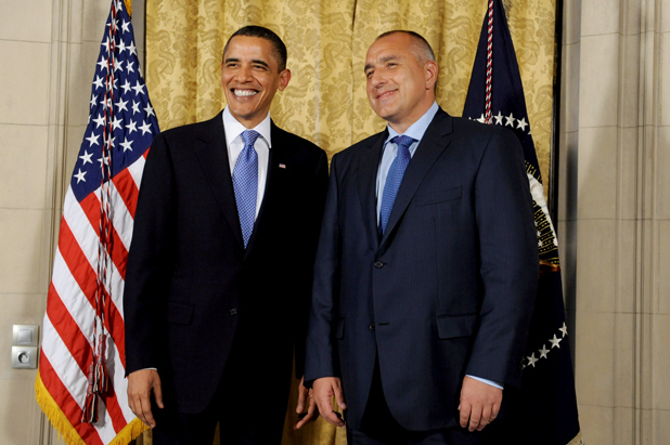 Обама поздрави Борисов за втория му мандат
