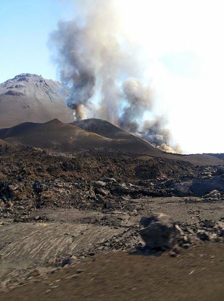 Вулканът на Кабо Верде