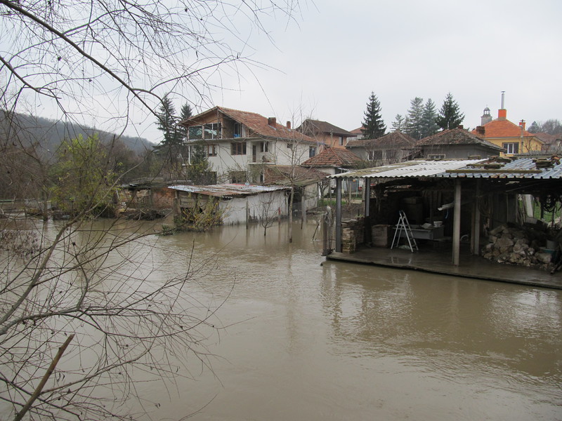 Наводнението в русенското село Красен