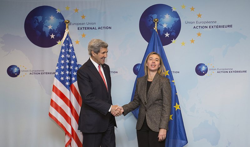 Джон Кери и Федерика Могерини участваха в Съвета по енергетика ЕС-САЩ