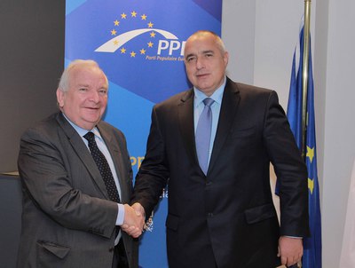 Бойко Борисов с председателя на ЕНП Жозеф Дол в Брюксел