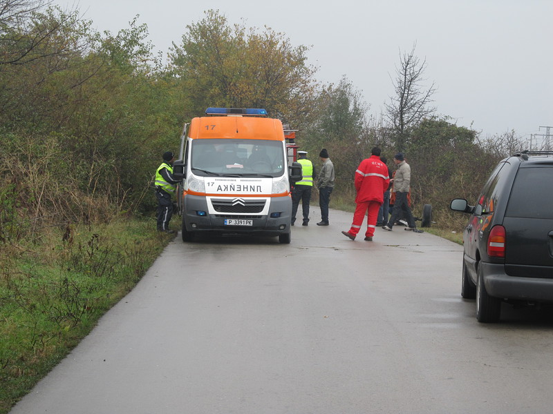 Петима ранени при удар на пътя Пловдив-Хасково