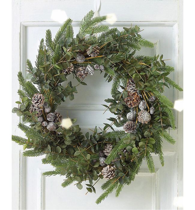 Коледен венец от thewhitecompany.com