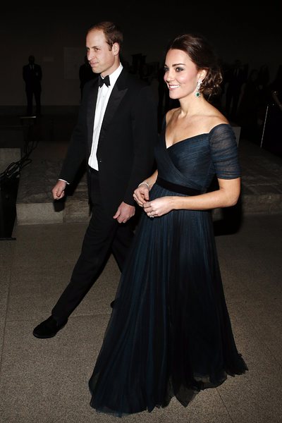 Херцогиня Катрин и принц Уилям на официално събитие в музея на изкуството Метрополитън