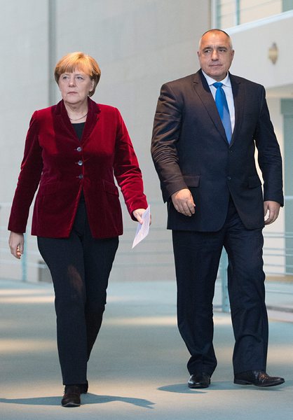 Ангела Меркел и Бойко Борисов в Берлин
