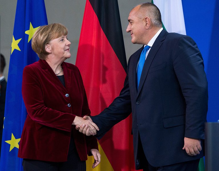 Германският канцлер е получила уверението на Борисов, че България е надежден партньор