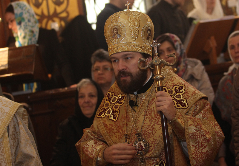 Руският църковен дипломат №1 отслужи литургия