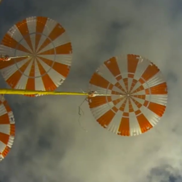 Завръщането на ”Орион” на Земята (видео)