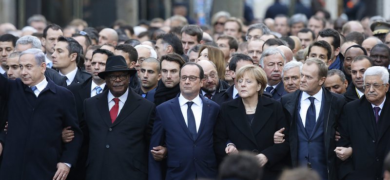 Светът се обедини в Марш на солидарността в Париж