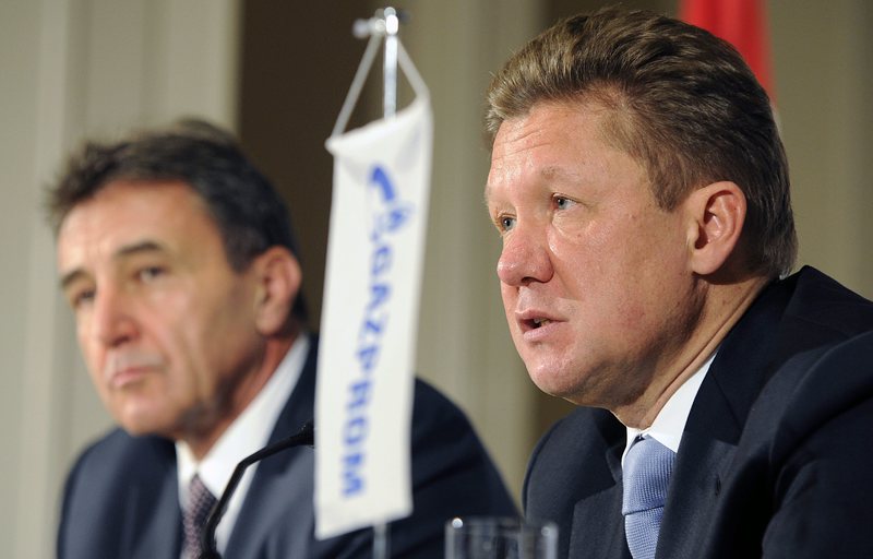 Президентът на ”Газпром” Алексей Милер обяви спиране на газа за Украйна