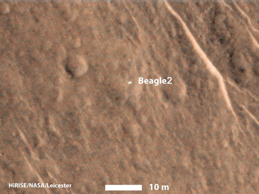 Открита е мистериозно изчезнала сонда на Марс
