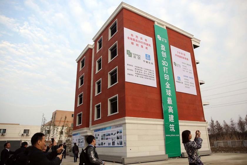 Китайци построиха жилищна сграда с 3D принтер