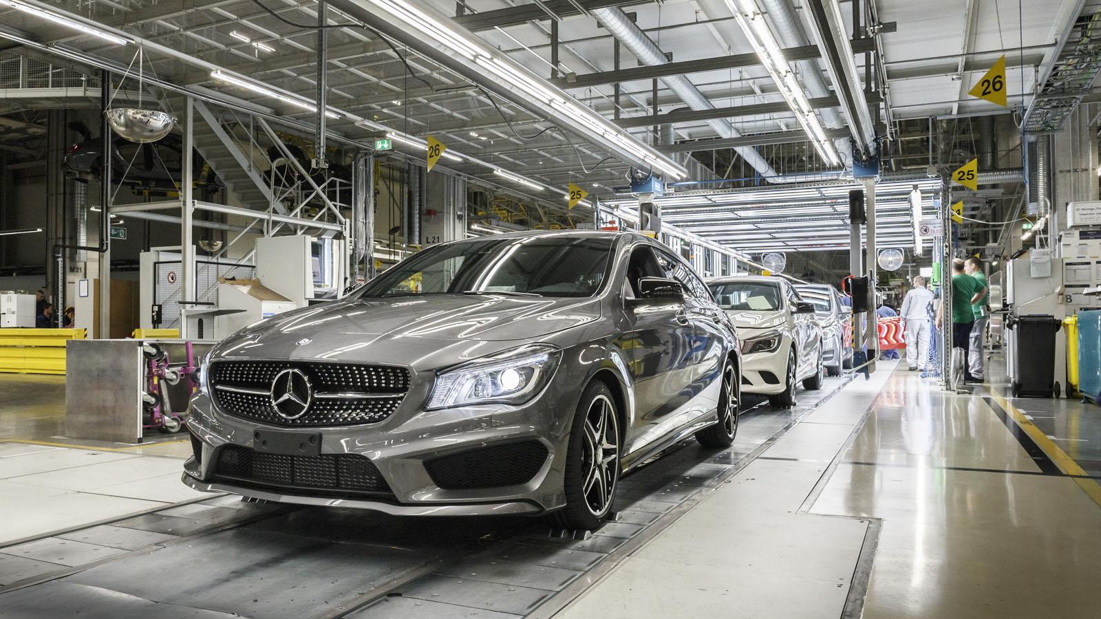 Mercedes CLA Shooting Brake влезе в производство (видео)