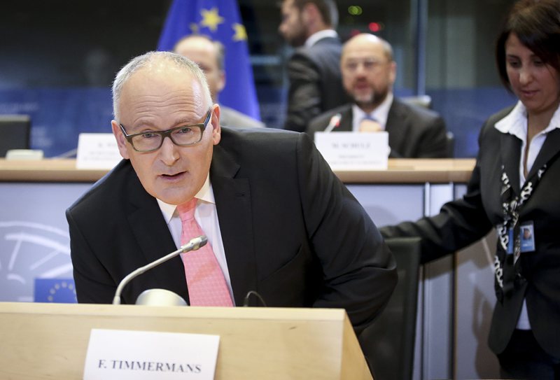 Зам.-председателят на ЕК Франс Тимерманс: Българите искат да видят реални и трайни промени