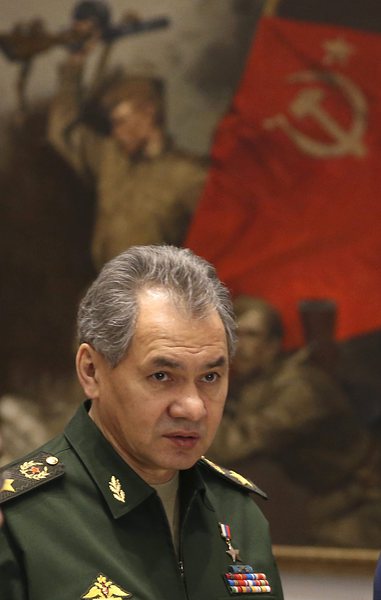 Министърът на отбраната на Русия Сергей Шойгу