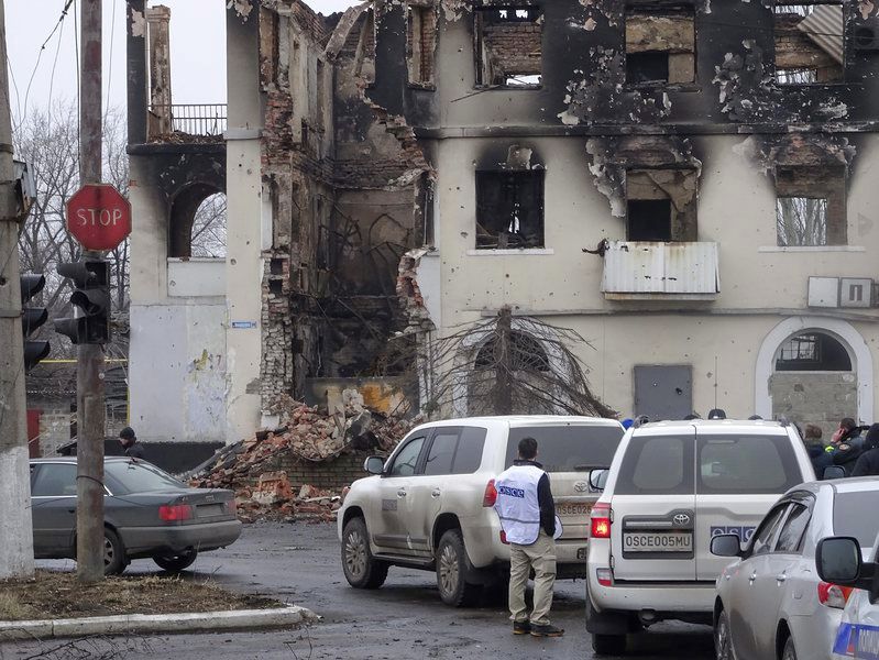 Мисията на ОССЕ в Украйна обстрелвана умишлено