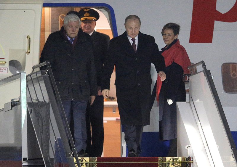 Руският президент Владимир Путин пристигна в Минск