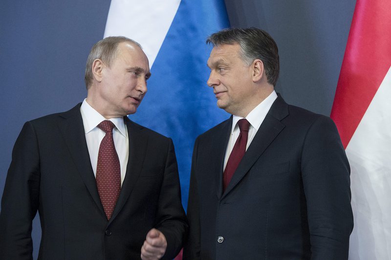 Владимир Путин се срещна с Виктор Орбан миналата седмица