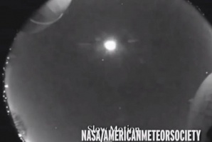 Над САЩ изгоря метеор с маса над 220 килограма (ВИДЕО)