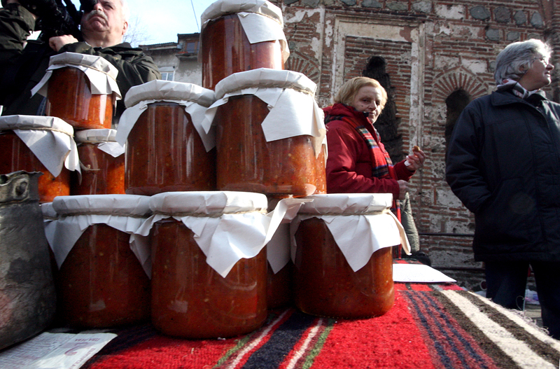Фермерският пазар в София