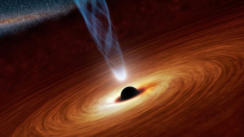 Черната дупка захранва най-яркия квазар в ранната Вселена (сн. архив)