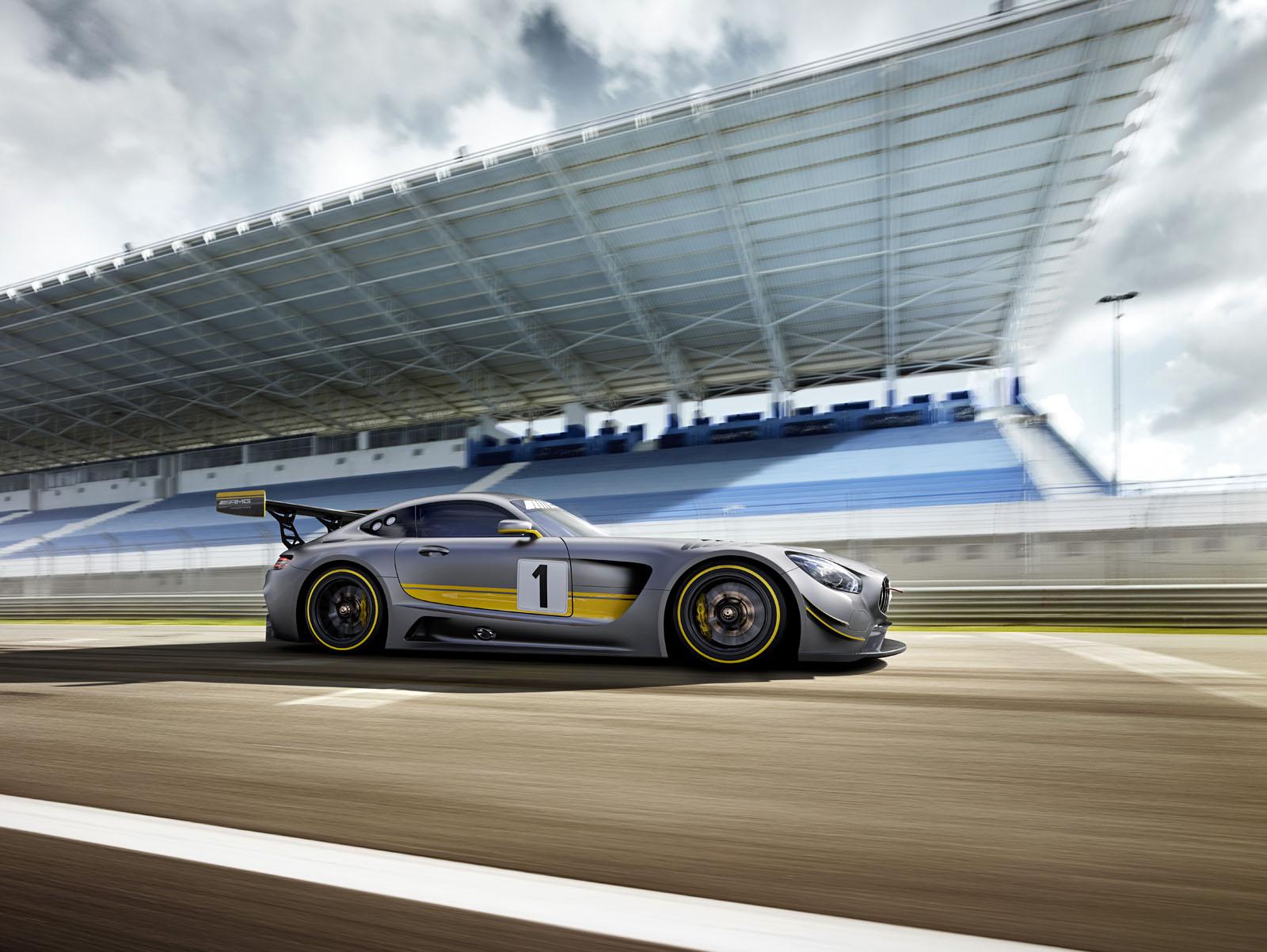 Mercedes-AMG GT3 е само за пистата (снимки)