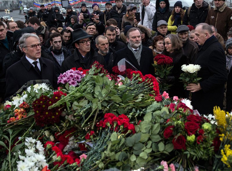 Русия не пусна европейски политици на погребението на Немцов