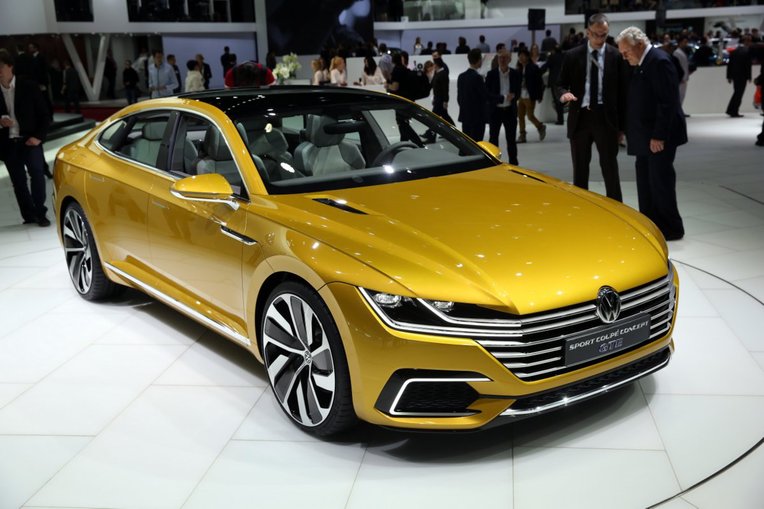 Volkswagen показа бъдещето на CC (галерия)