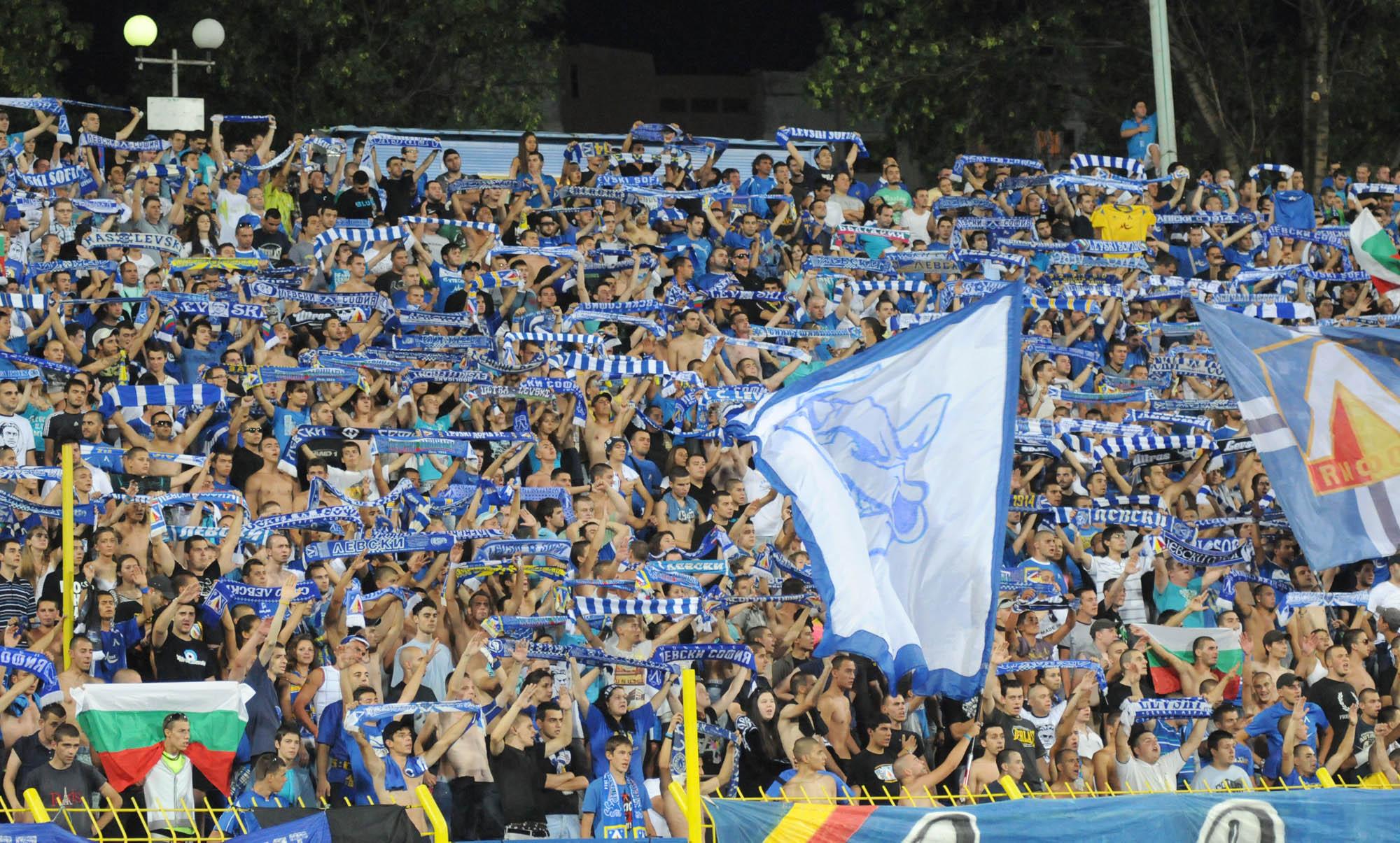 ”Левски” чака пълен стадион срещу ”Лудогорец”