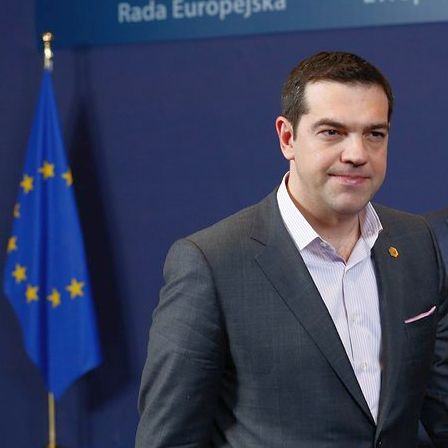 Гръцкият премиер Алексис Ципрас в Брюксел