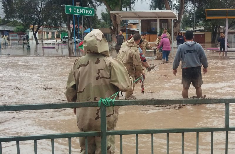 Смъртоносни наводнения в пустинята Атакама в Чили