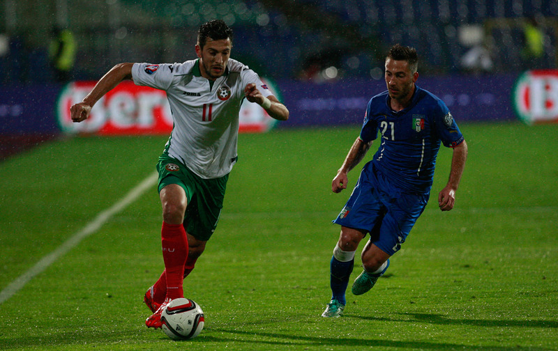 Бертолачи играл 20 минути с извадено рамо срещу България