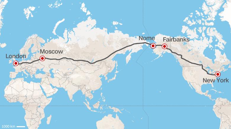 Русия иска да свърже Лондон и Ню Йорк със супермагистрала