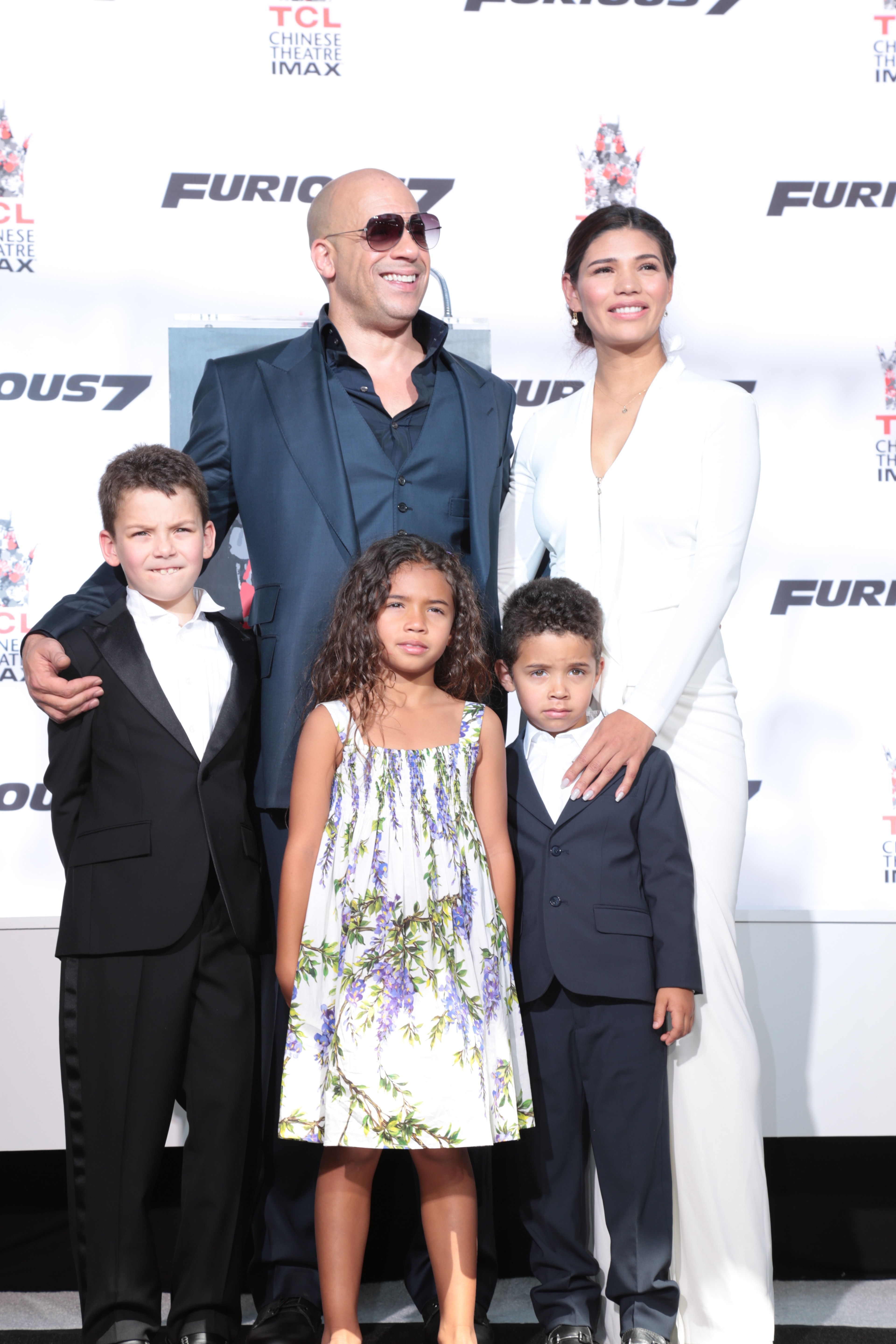 Вин Дизел със семейството си